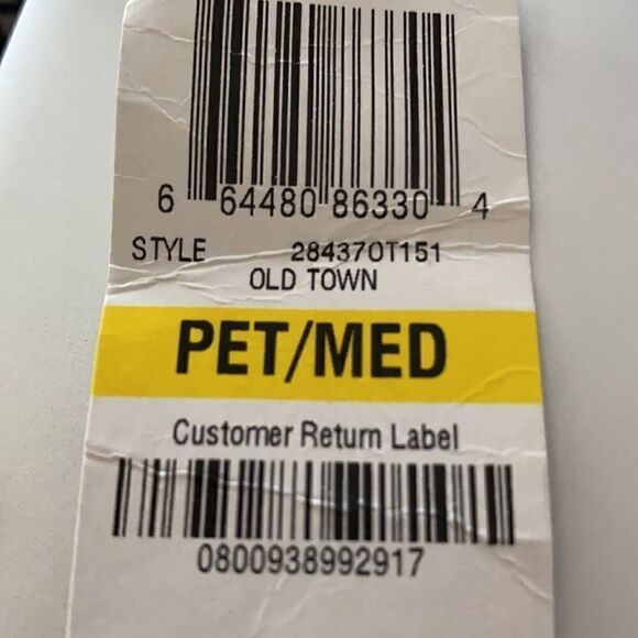 Style & co. Black/white Top Sz PM - Picture 6 of 6